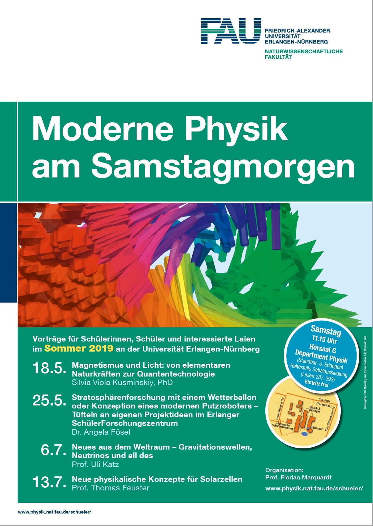 Zum Artikel "Moderne Physik am Samstagmorgen ab 18.05.2019"