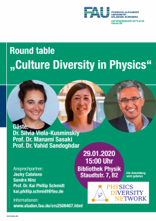 Zum Artikel "Runder Tisch zum Thema Kulturelle Vielfalt in der Physik"