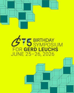 Zum Artikel "Symposium zum 75. (+1) Geburtstag von Professor Gerd Leuchs"